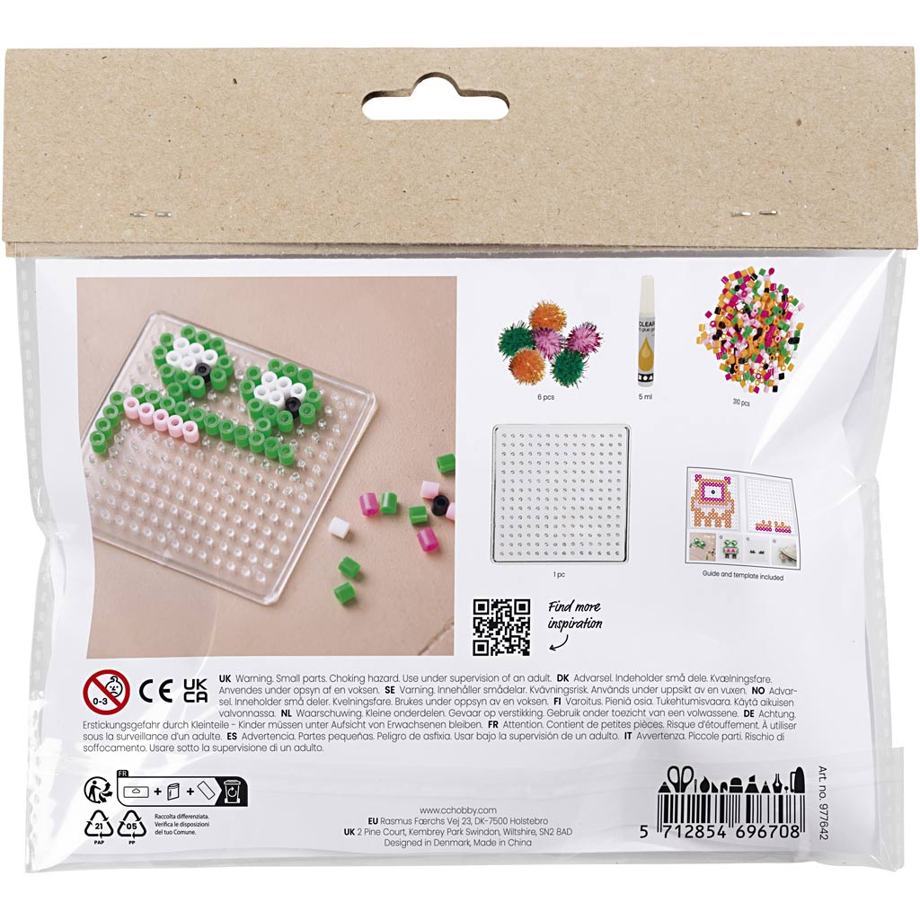 Https: www.cchobby.nl mini-hobby-set-iron-on-beads-monster-various-colors-1-box