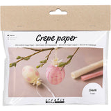 Creative company https: www.cchobby.nl mini-hobby-set-crepe-paper-eggs-light-pink-light-yellow-1-box