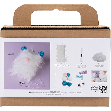 Entreprise créative https: www.ccobby.nl mini-hobbyset-sewing-monster-diverse-colours-1-box