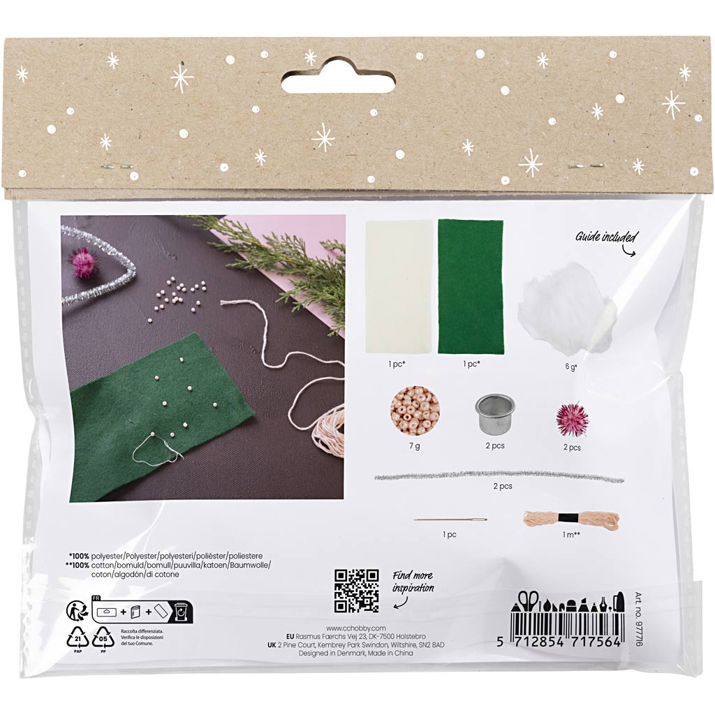 Creativ company mini sewing hobby kit, lasting candles, 1 box
