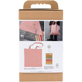 Creativ company embroidery hobby set, carrying bag, light pink, 1 box