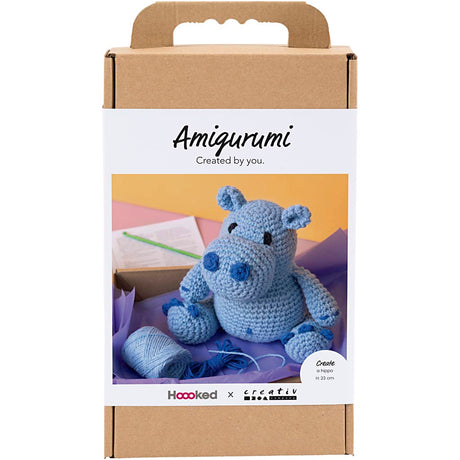 Creative Company hobby set amigurumi hippo