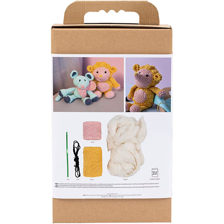 Creativ Company hobby set amigurumi hedgehog