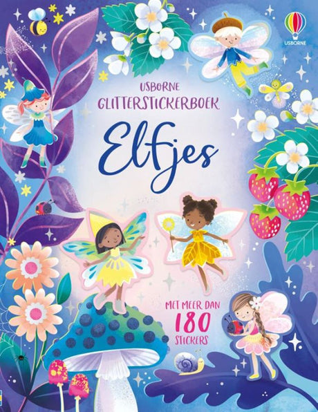 Usborne første klistremerkebok - glitterfeer
