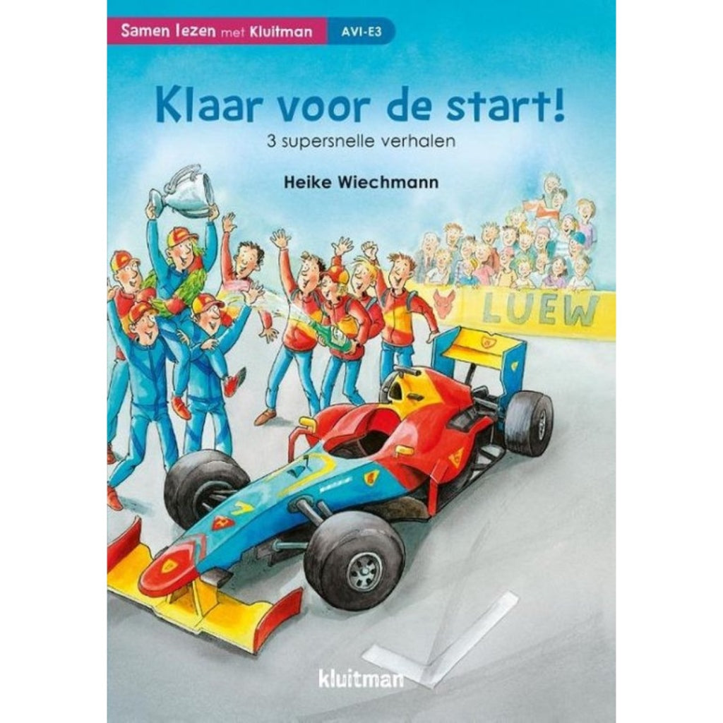 Kluitman Kluitman Boek AVI E3 Klaar voor de Start 3 Supersnelle Verhalen