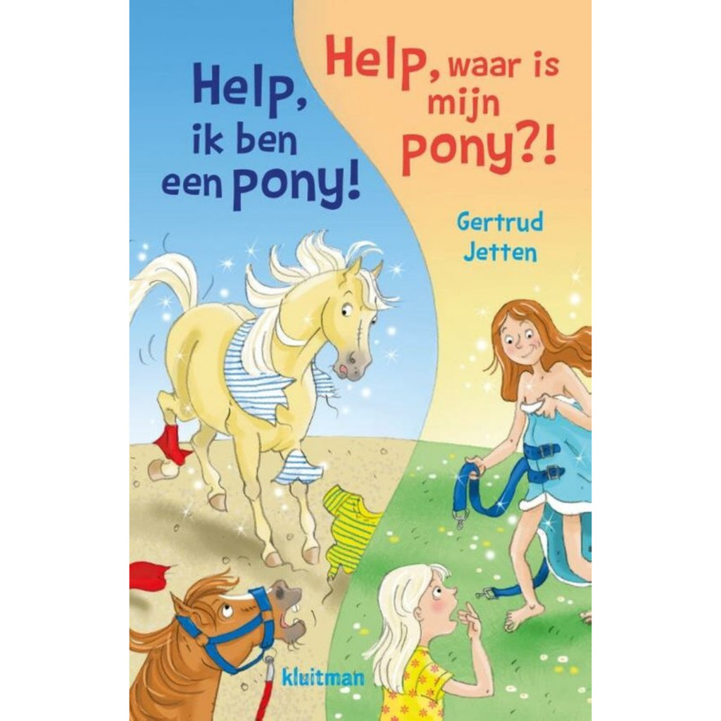 Uitgeverij Kluitman Kluitman Omkeerboek Ik Ben Een Pony + Help, Waar Is Mijn Pony?