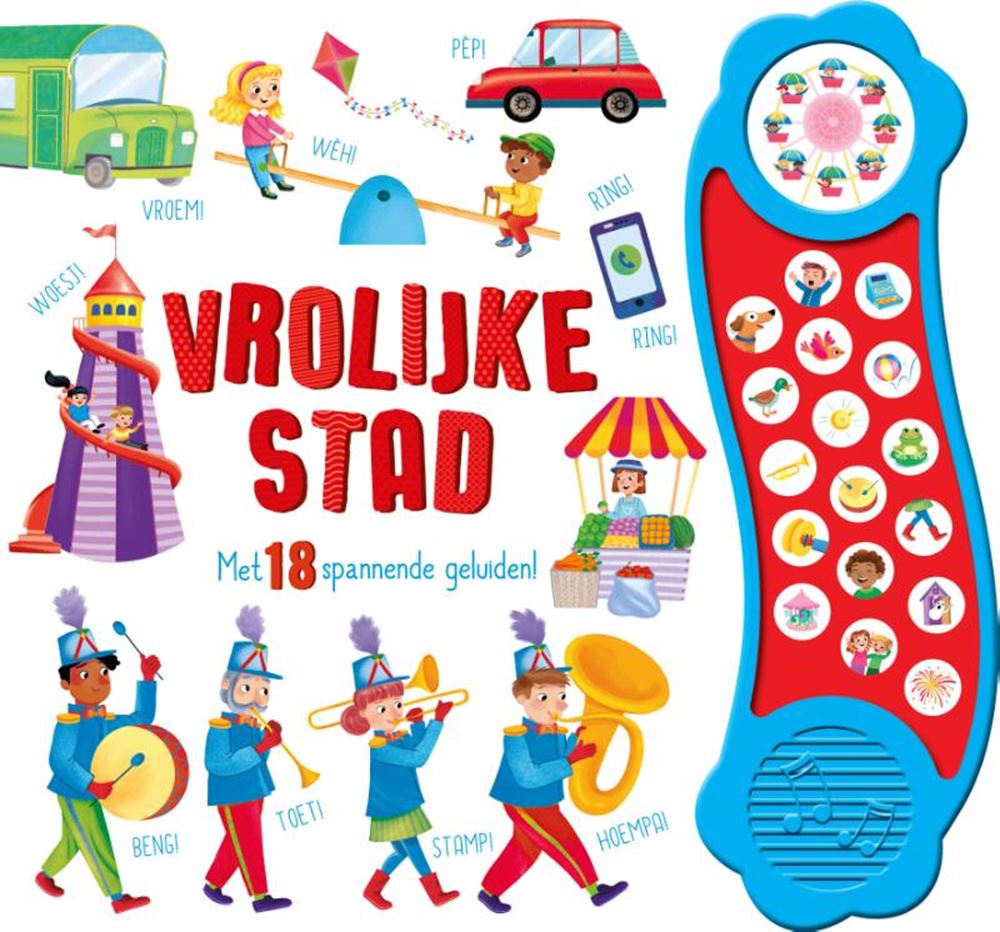 Rebo Publishers ljudbok: Happy City. 3+