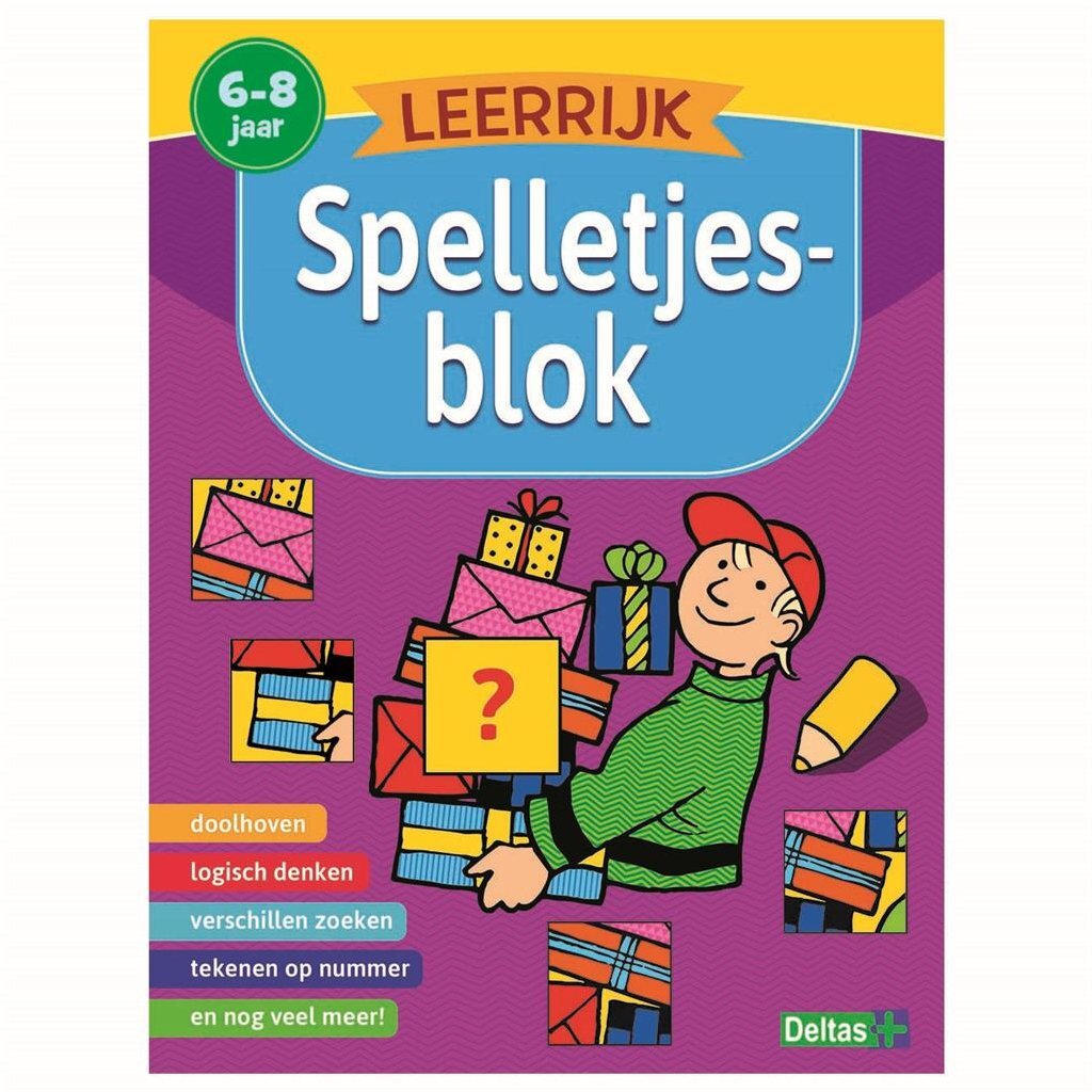 Deltas lehrreicher Spielblock (6-8 Jahre)