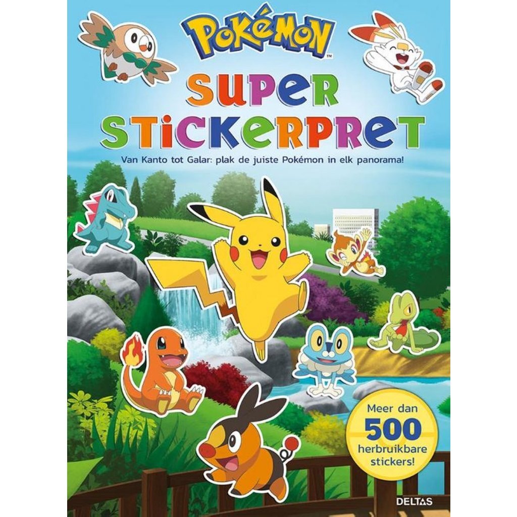 Deltas Pokemon Super Stickerpret