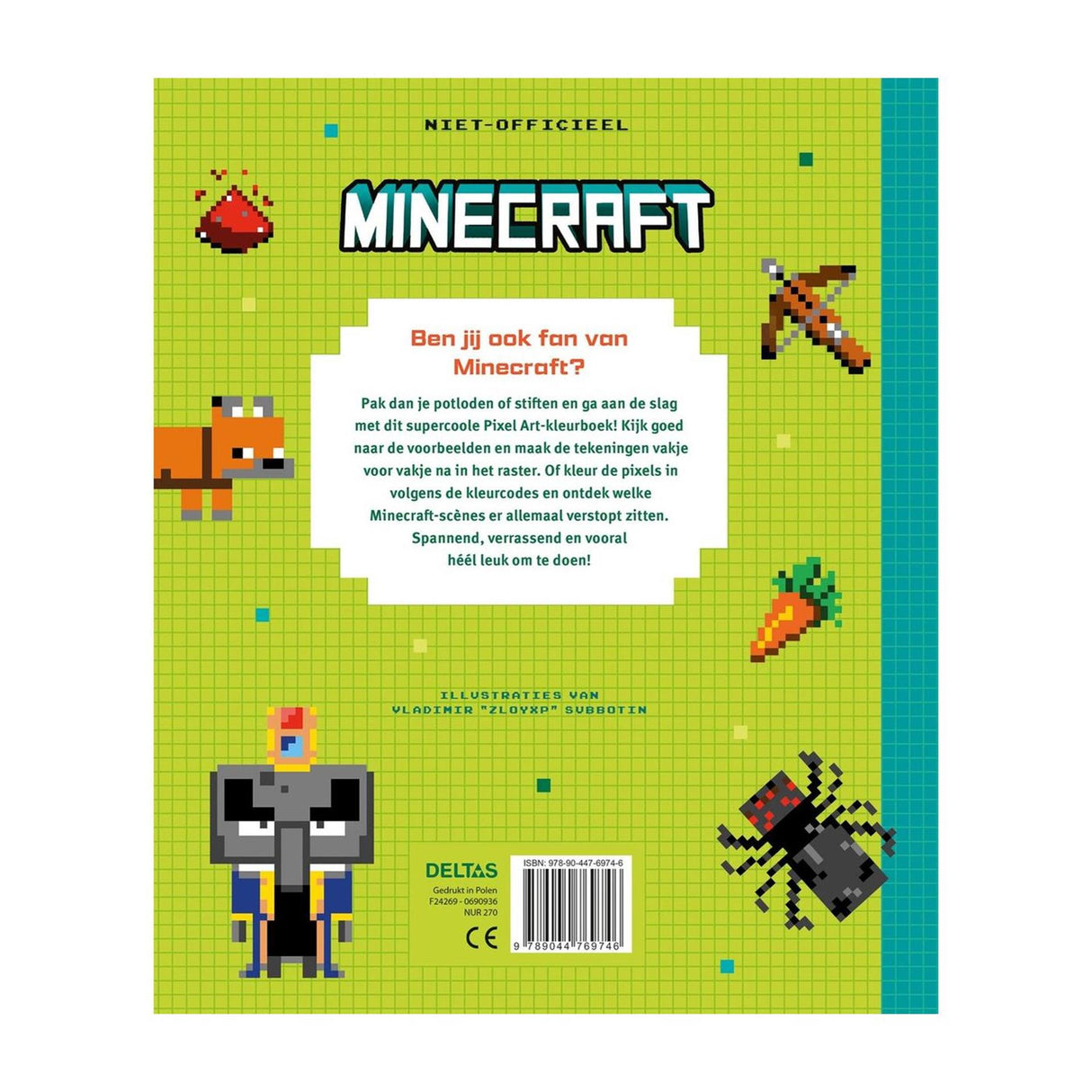 Deltas minecraft pixel coloring fun