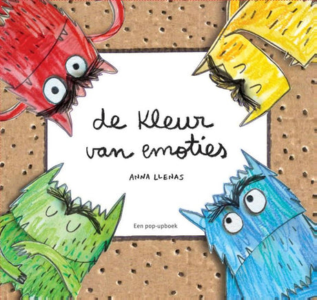 Zentrales Buchhaus in der Farbe der Emotionen