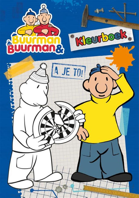 Pobarvanka sosedov sosed velik balon