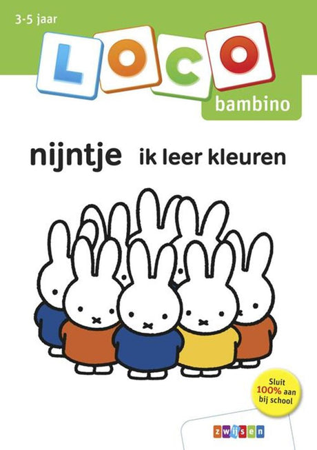 WPG Publishers Bambino Loco – Miffy Moku spalvinti (3–5 metai)
