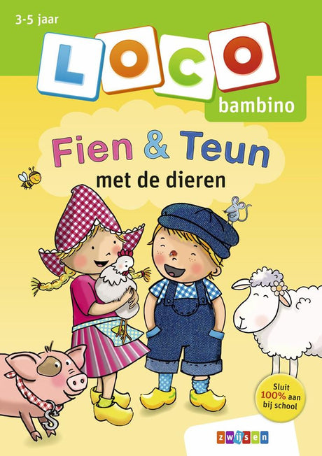 Loco Übungsbuch fir mat den Déieren ze spillen
