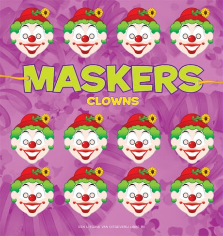 Central Book House masks: clowns
