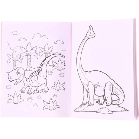 Moja najładniejsza kolorowanka z dinozaurami, 48 stron