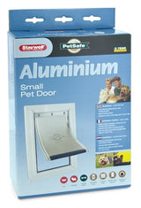 Petsafe Cat Flap fino a 7 kg di alluminio bianco