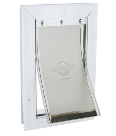 Petsafe Cat Flap fino a 7 kg di alluminio bianco