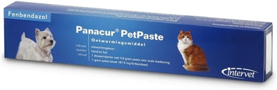 Injecteur de pâtes pour animaux de compagnie Panacur