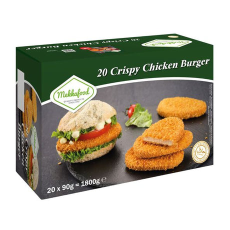 Mekkafood traškus vištienos mėsainis (20x90 gr)
