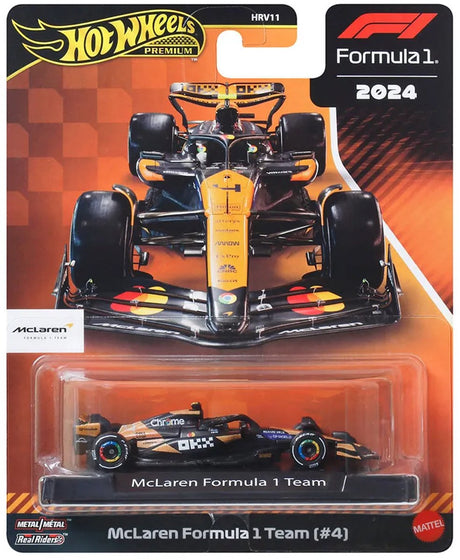 Hot wheels Oscar Piastri McLaren Formula 1 racing car 1:64