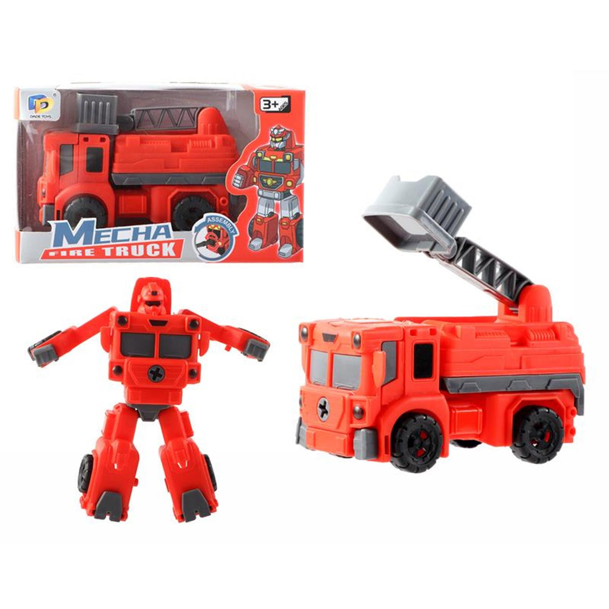 Fire truck changing robot