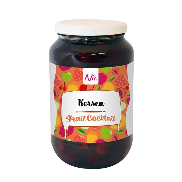 Nic cherries in thick syrup jar (1 liter)