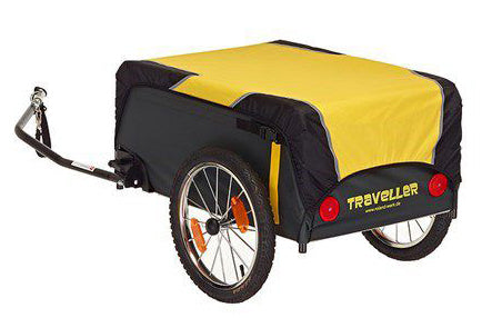 Roland Traveler Bicycle Railer 130L 16 pulgadas unisex negros