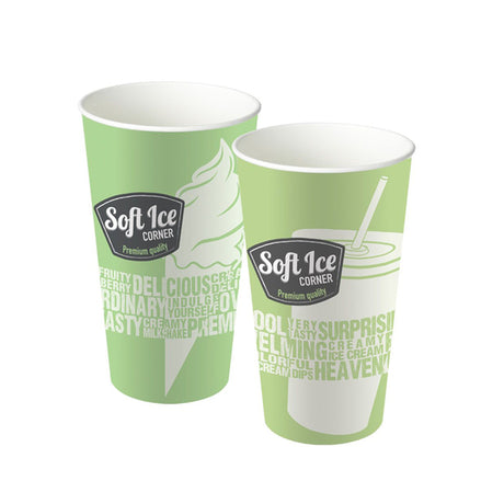 Soft ice corner softice corner shake ijsbeker (50x 500 cc)