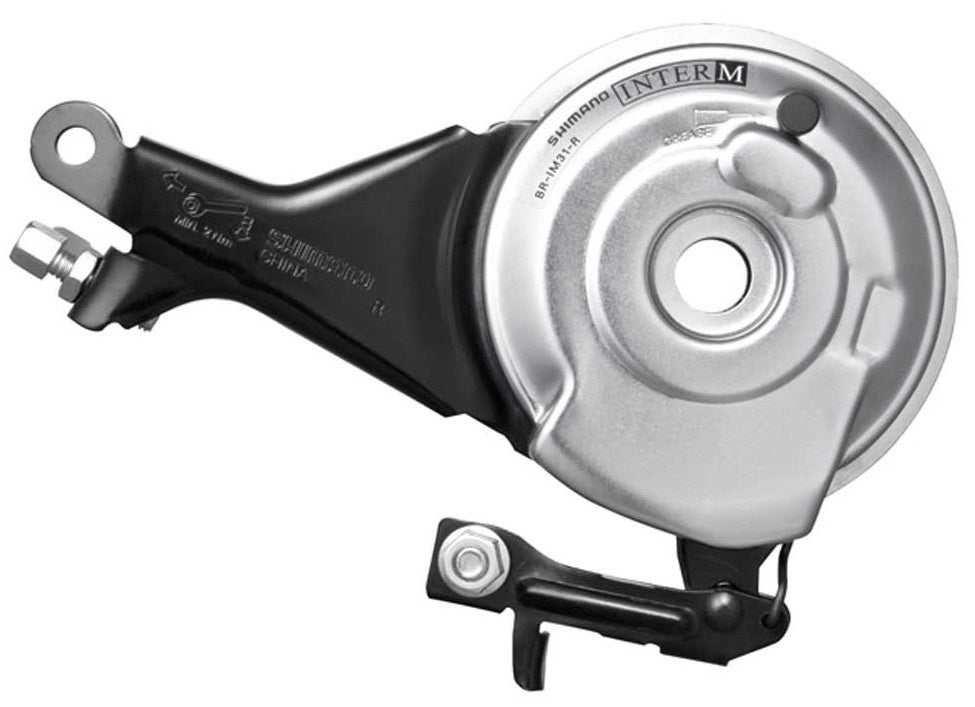 Shimano Rollerbrake Remoplaat IM31 bagpå