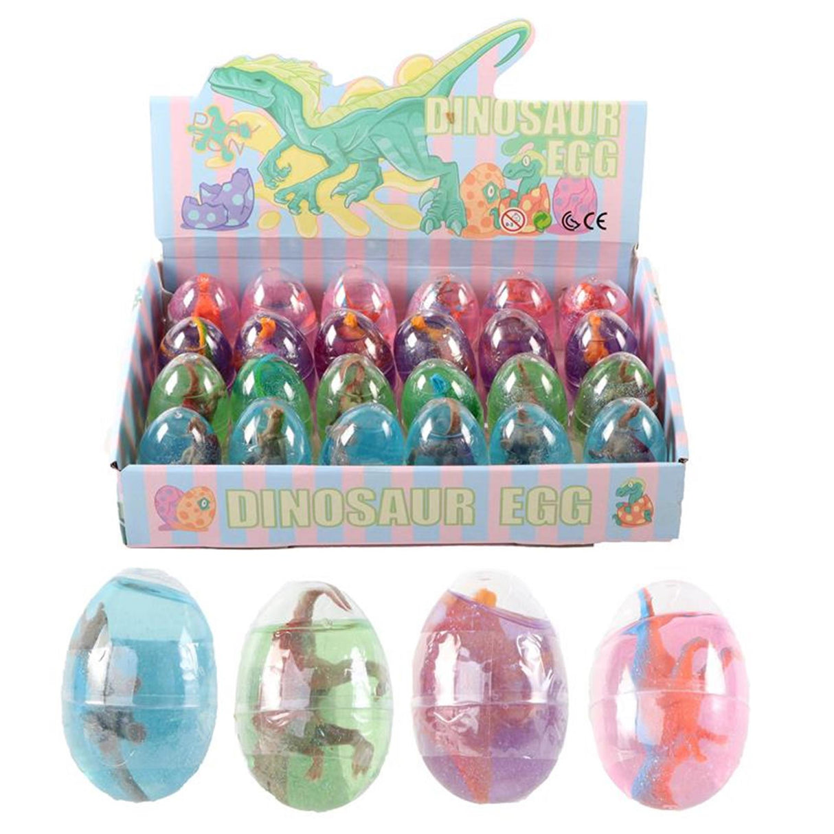 Ty slime put dino egg with dino 6.5cm