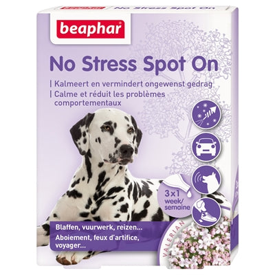 Beaphar kein Stressfleck auf den Hund