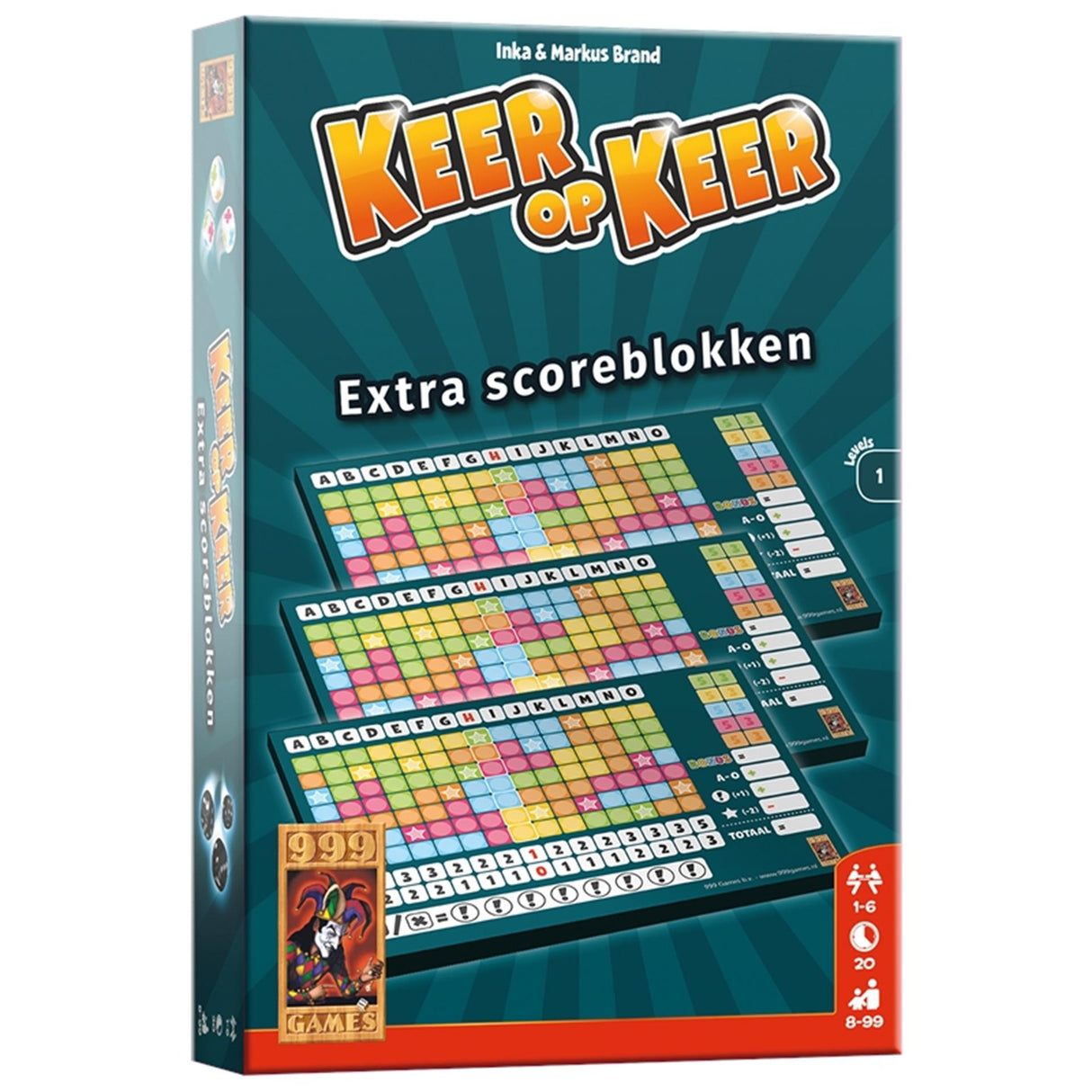 999games 999 games again and again - score block level 1 (3 pieces)