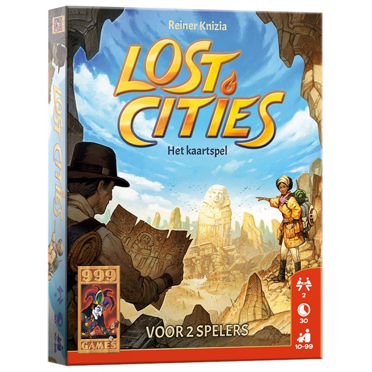 999games 999 games - lost cities - the card game - strategic card game - tactical game - for 2 players - from 10 years - board game