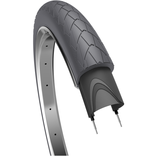 Edge outer tire mambo 28 x 2.00 50-622 mm - gray with reflection