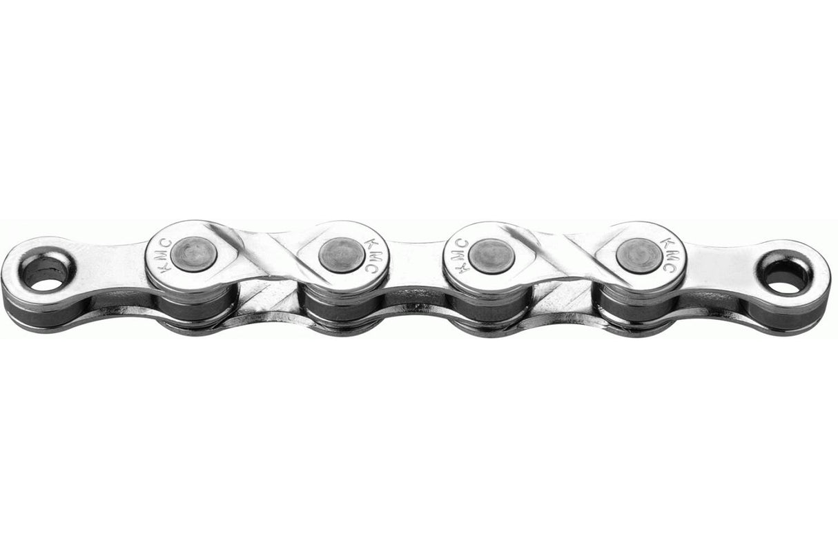 KMC E9 Silver Bicycle Chain 1 2x11 128 - 122 Links