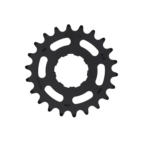 KMC Gear 22t Black (Chromoly)