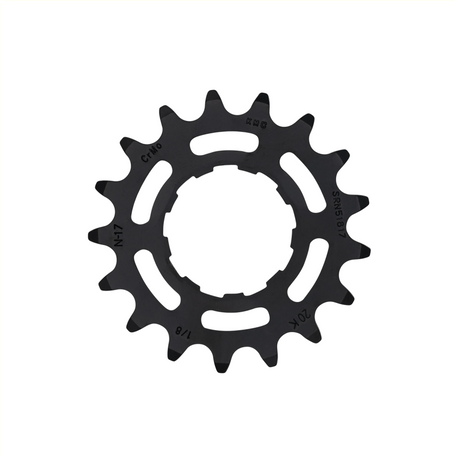 KMC Gear 17T Tylne Enviolo Nuvinci Black