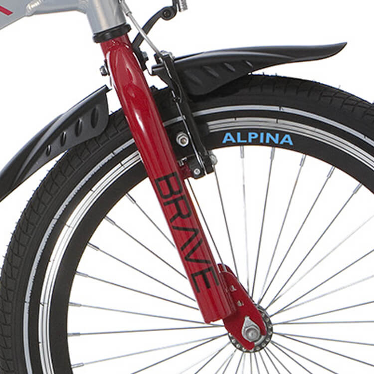 Alpina fork 20 Brave Pearl Red