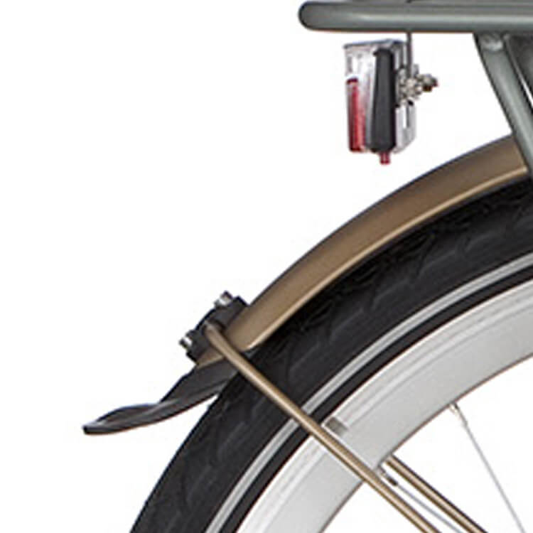 Alpina Fender detrás de 26 Curve Matt Gold