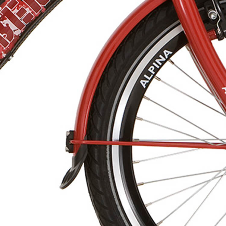 Alpina Fender Set 20 rosso