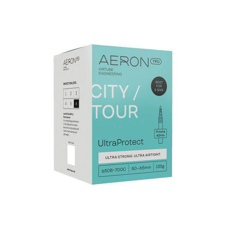 Aeron tpu aeron tpu city tour - ultraprotect 50-65 presta valve 42 650b - 700c