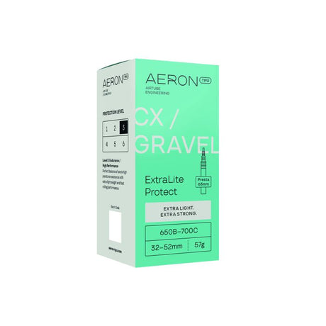Aeron TPU Aeron TPU CX Kies – Extralite Protect 32–52 Presta-Ventil 65 650b – 700c