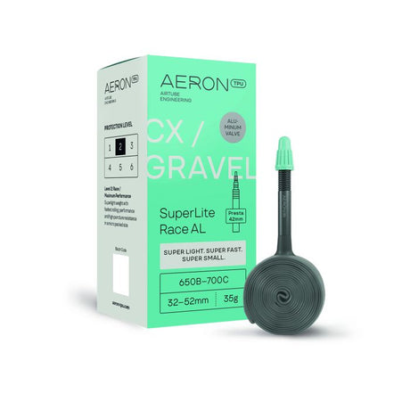 Aeron TPU Aeron TPU CX Kies – Superlite Race AL 32–52 Presta-Ventil 42 650b – 700c