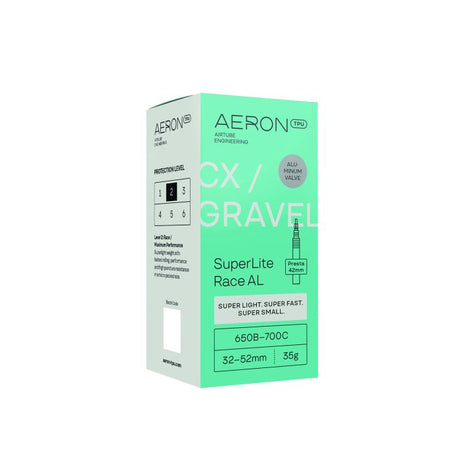 Aeron TPU Aeron TPU CX Kies – Superlite Race AL 32–52 Presta-Ventil 42 650b – 700c