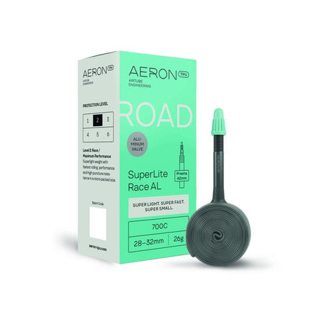 Aeron tpu aeron tpu road - superlite race al 28-32 presta valve 42 700c