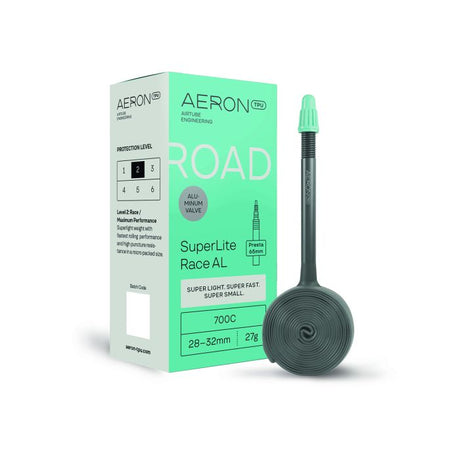 Aeron road superlight race al 28-32 mm tpu inner tube