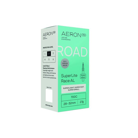 Aeron road superlight race al 28-32 mm tpu inner tube