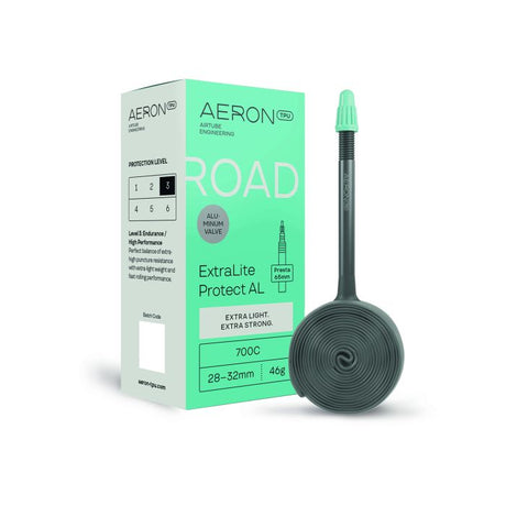 Aeron tpu aeron tpu road - extralite protect al 28-32 presta valve 65 700c