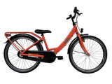 Bicicleta carino Aldo 24 polegadas alu 3v laranja salmão